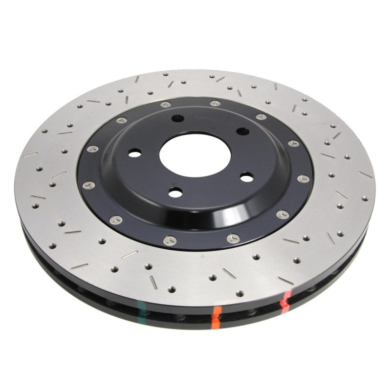 DBA 05-12 Corvette C6 w/Z06 pkg Front Drilled & Slotted - 52992BLKXS