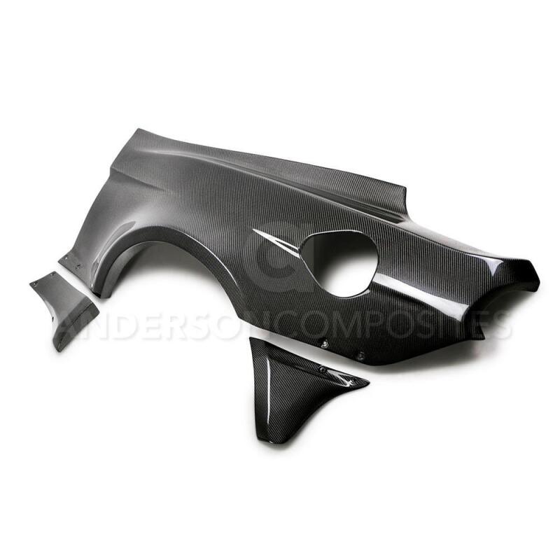 Anderson Composites 15-17 Ford Mustang Type-JTP Fender Flares (10 Piece - AC-15MUWBC
