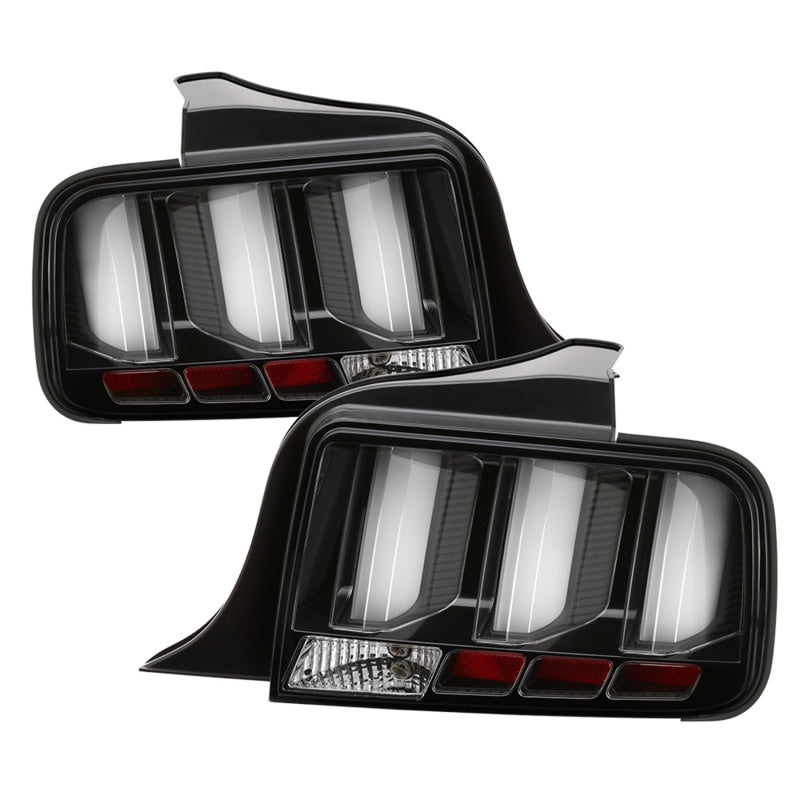 Spyder 05-09 Ford Mustang (White Light Bar) LED Tail Lights - 5086693