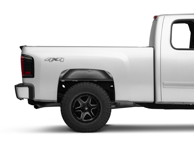 Raxiom 07-13 Chevy Silverado 1500 G2 LED Tail Lights- Black - S112711