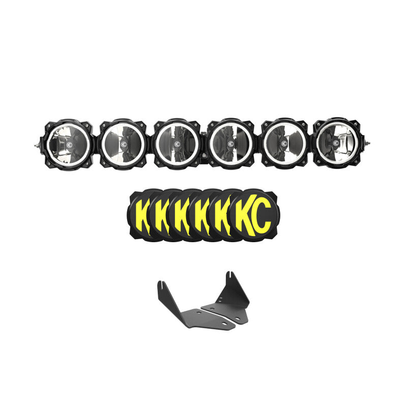 KC HiLiTES 2020+ Polaris RZR Turbo R/Pro XP 39in. Pro6 - 91342
