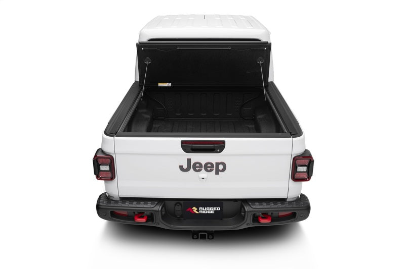 Rugged Ridge Armis Hard Folding With LINE-X Bed Cover 2020 - 13550.24