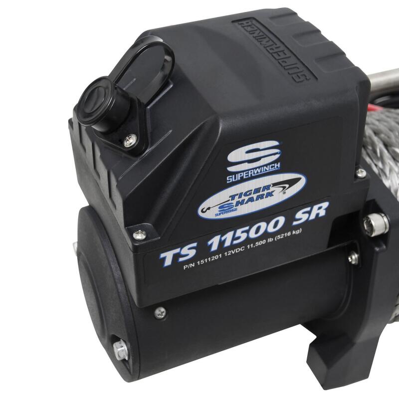 Superwinch 11500 LBS 12V DC 3/8in x 80ft Synthetic Rope - 1511201