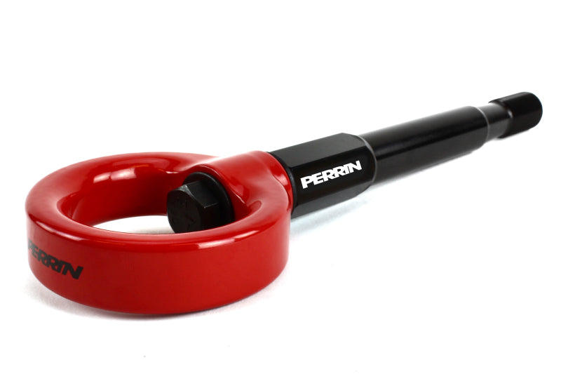 PERRIN 15-19 Subaru WRX/STI Tow Hook Kit (Rear) - Red - PSP-BDY-252RD
