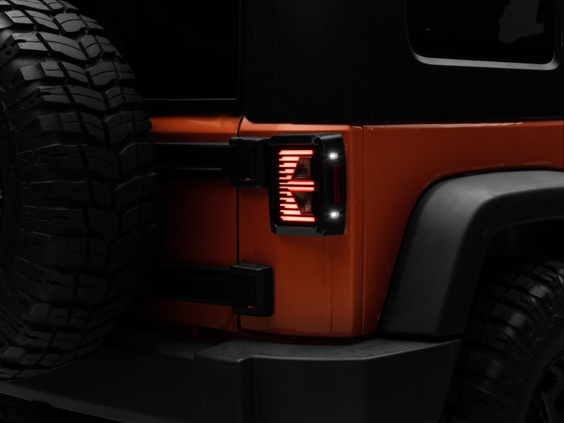 Raxiom 07-18 Jeep Wrangler JK Axial Series Vision LED Tail - J130808
