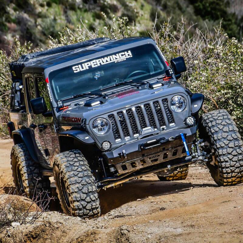 Westin 18-20 Jeep Wrangler JL 2dr LED Hood Scoops - - 62-41115