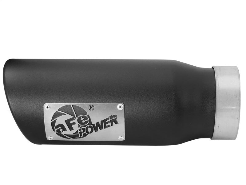 aFe MACHForce-XP 3.5in 409 Stainless Steel Exhaust Tip 3.5in x - 49T35456-B12