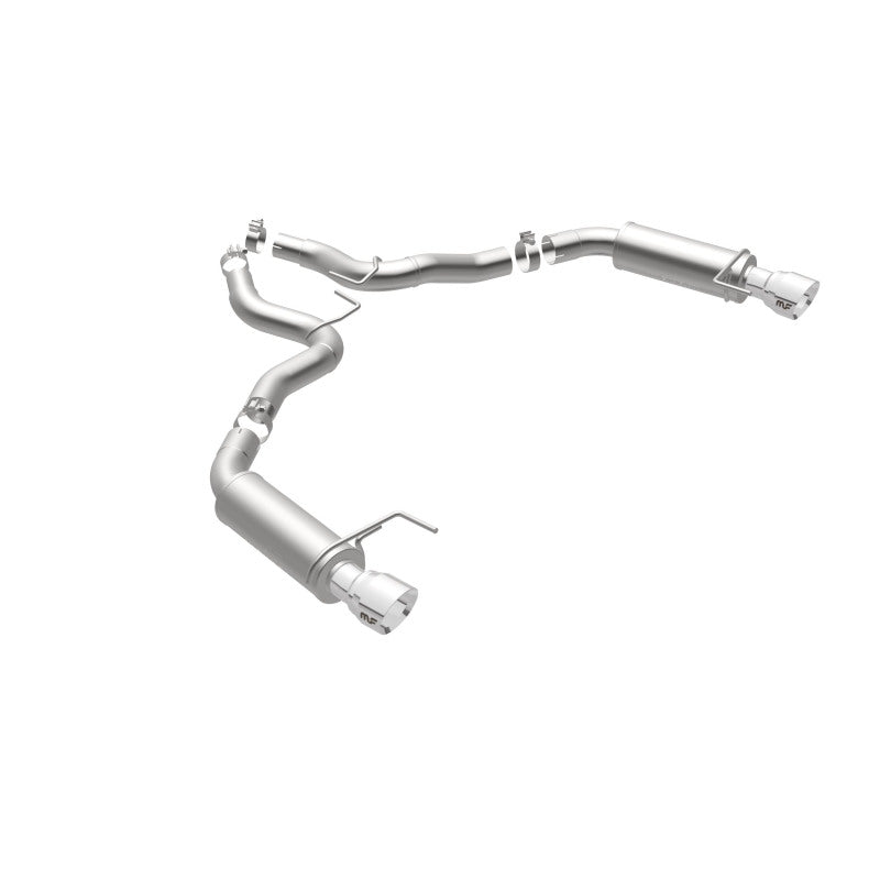 MagnaFlow Axle Back, SS, 3in, Competition, Dual Split Polished 4.5in - 19103