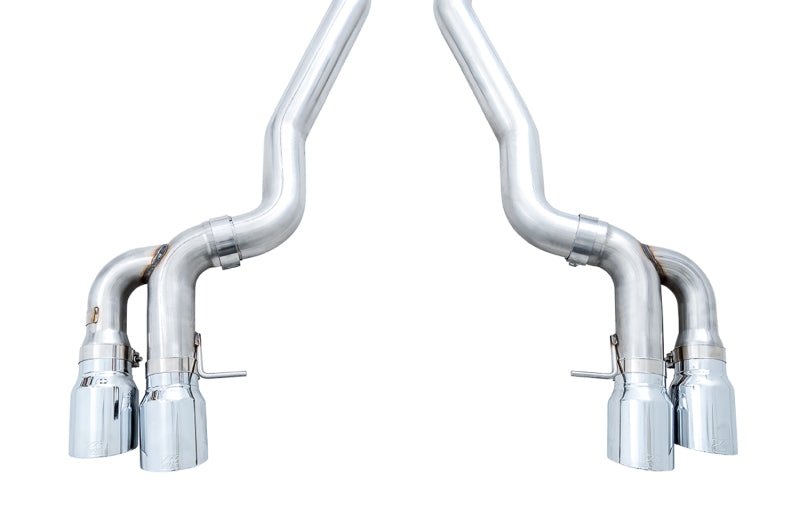 AWE Tuning 18-19 BMW M5 (F90) 4.4T AWD Cat-back Exhaust - 3020-42070