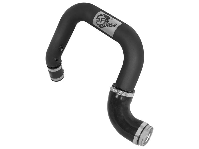 aFe BladeRunner 2.5in Black IC Tube Hot Side w/ Coupling - 46-20268-B