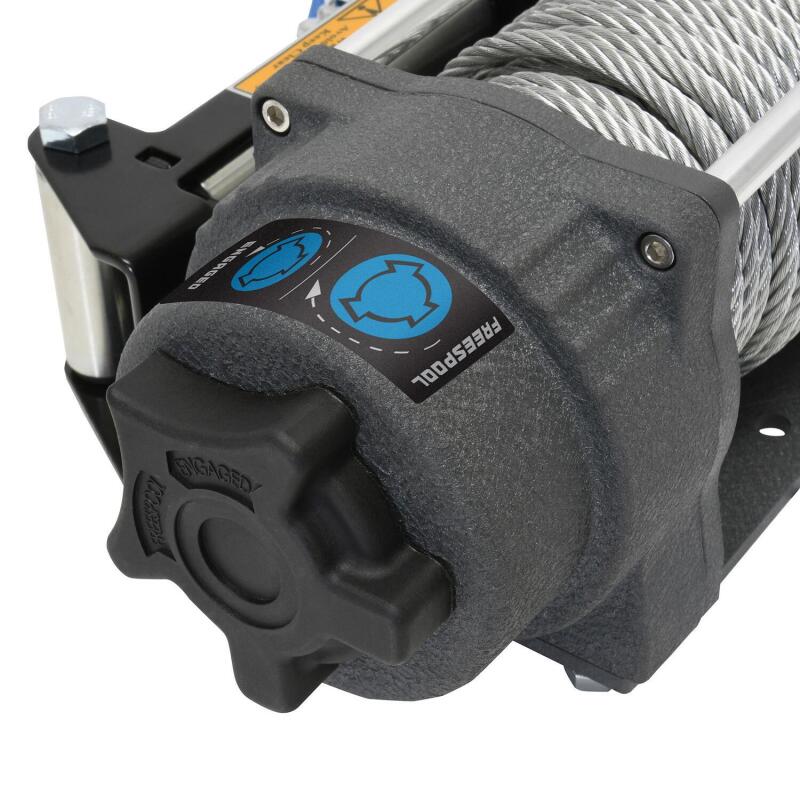 Superwinch 4500 LBS 12V DC 15/64in x 50ft Steel Rope - 1145260