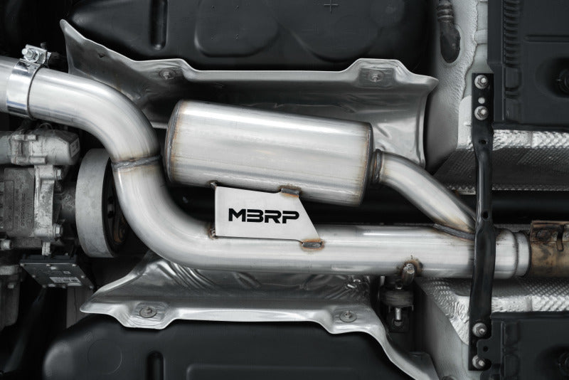 MBRP 15-19 VW Golf R MK7/MK7.5 3in T304 Cat Back - S46033CF