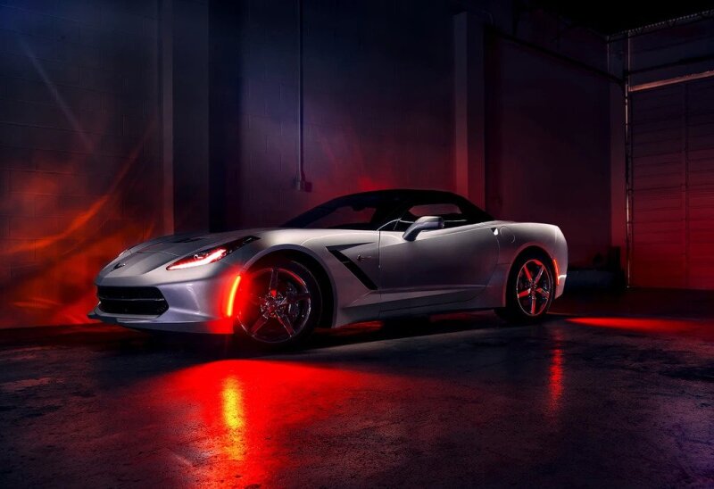 Oracle Chevrolet Corvette C7 Concept Sidemarker Set - Tinted - - 2392-020