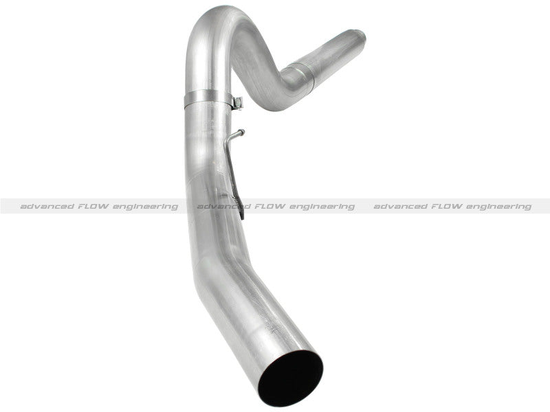 aFe Atlas 5in DPF-Back Aluminized Steel Exh Sys, Ford Diesel - 49-03054