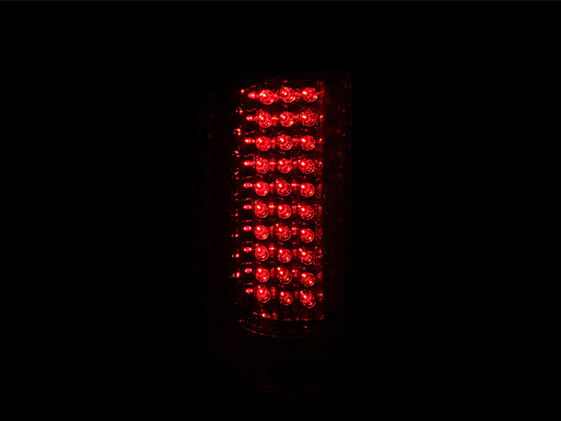 ANZO 2007-2013 Chevrolet Silverado 1500 LED Taillights Smoke - 311159