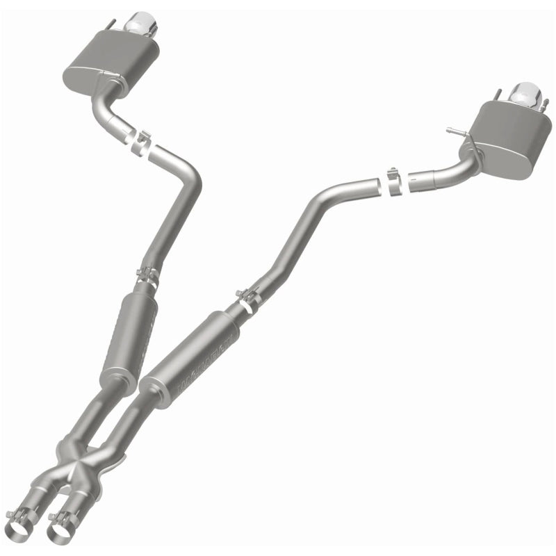 MagnaFlow 10-12 Cadillac CTS V6 3.0L (Exc AWD) Dual Split - 15136