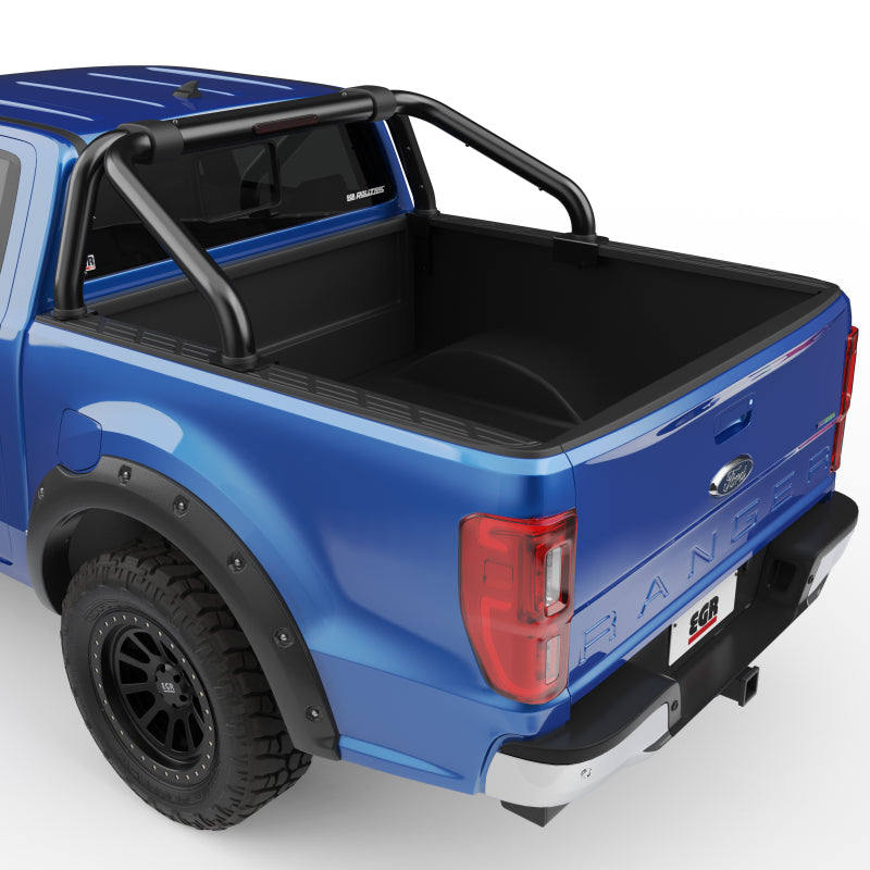 EGR 2019+ Ford Ranger Black Powder Coat S-Series Sports Bar - SBAR0112