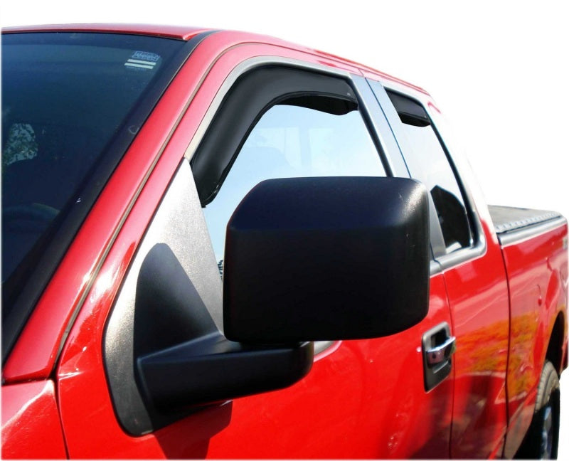 AVS 04-14 Ford F-150 Supercab Ventvisor In-Channel Front & Rear - 194738