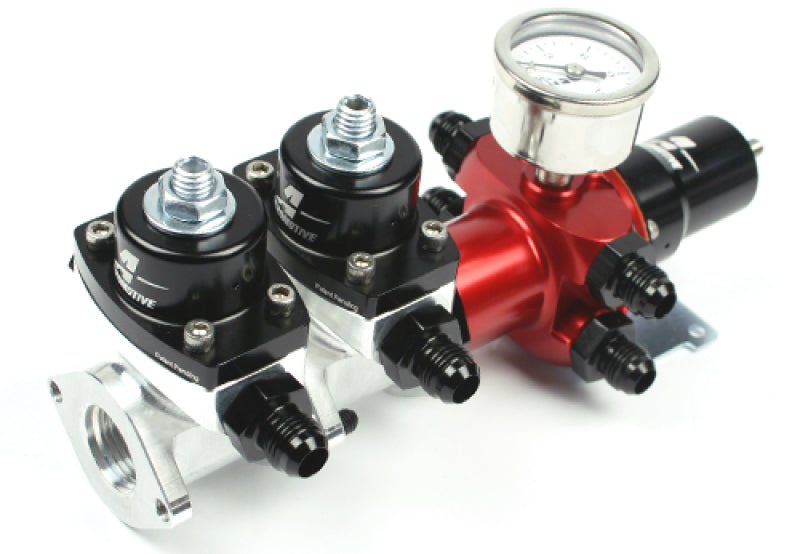 Aeromotive Modular Fuel Pressure Regulator - 2 x AN-06 Outlet - 13217