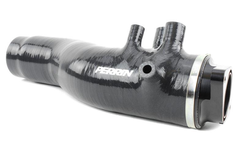 PERRIN 2015+ Subaru WRX Black 3in Turbo Inlet Hose w/ - PSP-INT-424BK