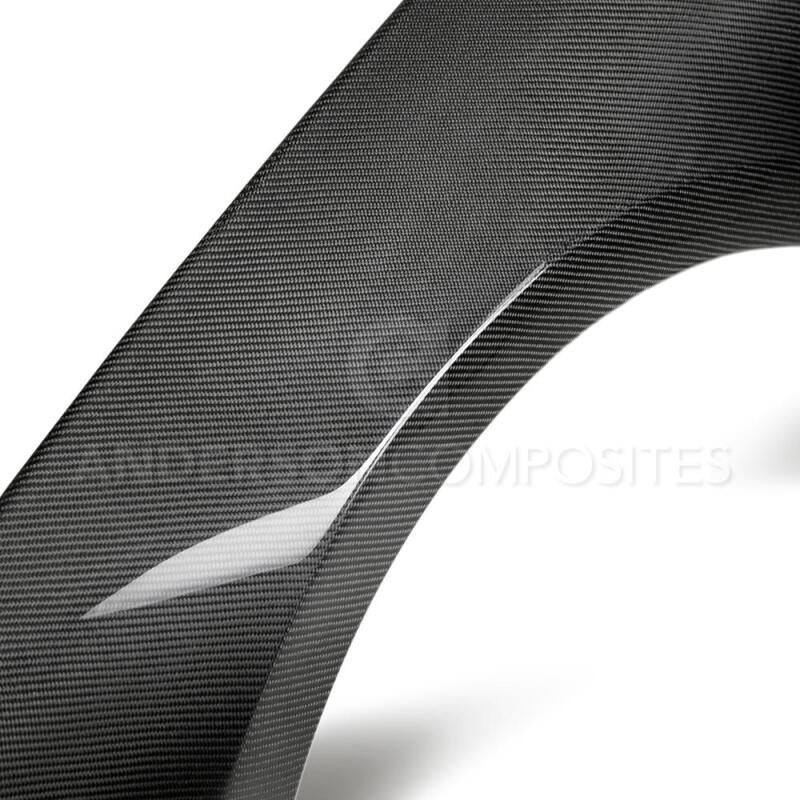 Anderson Composites 2018 Ford Mustang GT350 Style Carbon Fiber Fenders - AC-FF18FDMU-GR
