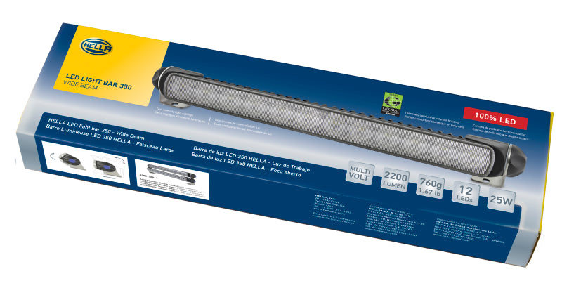 Hella LED Lamp Light Bar 9-34V 350/16in WIDE MV - 958040521