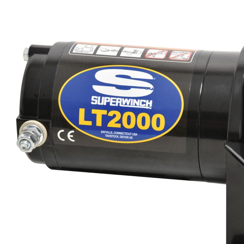 Superwinch 2000 LBS 12V DC 5/32in x 49ft Steel Rope - 1120210
