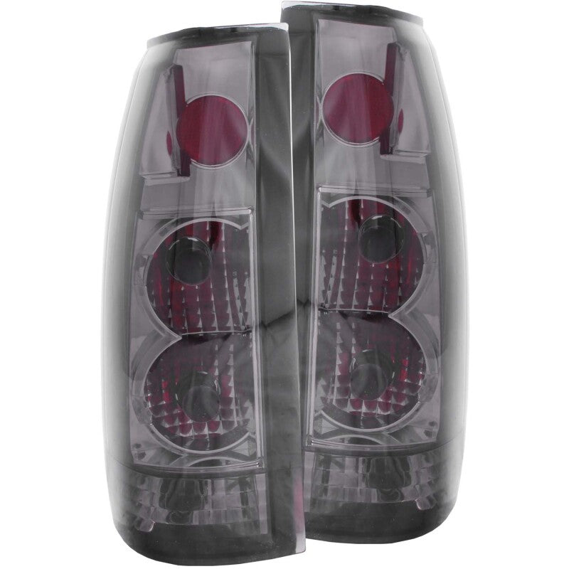ANZO 1999-2000 Cadillac Escalade Taillights Smoke G2 - 211158