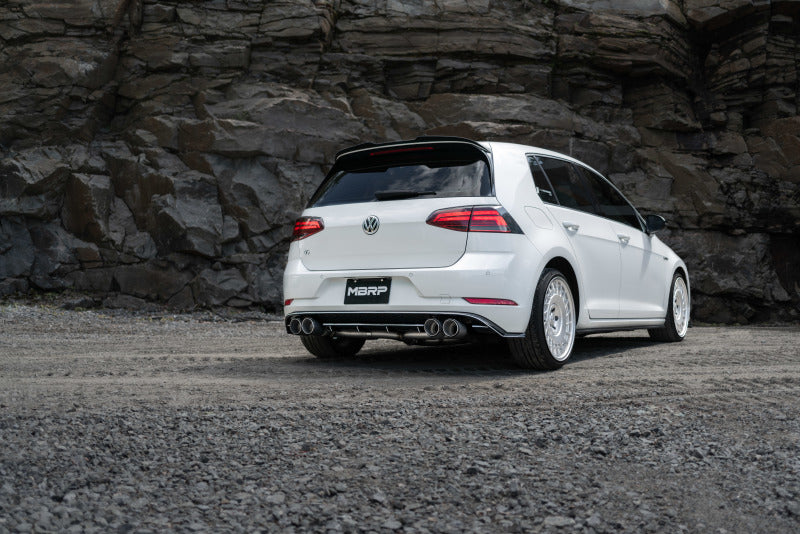 MBRP 15-19 VW Golf R MK7/MK7.5 3in T304 Cat Back - S46033CF