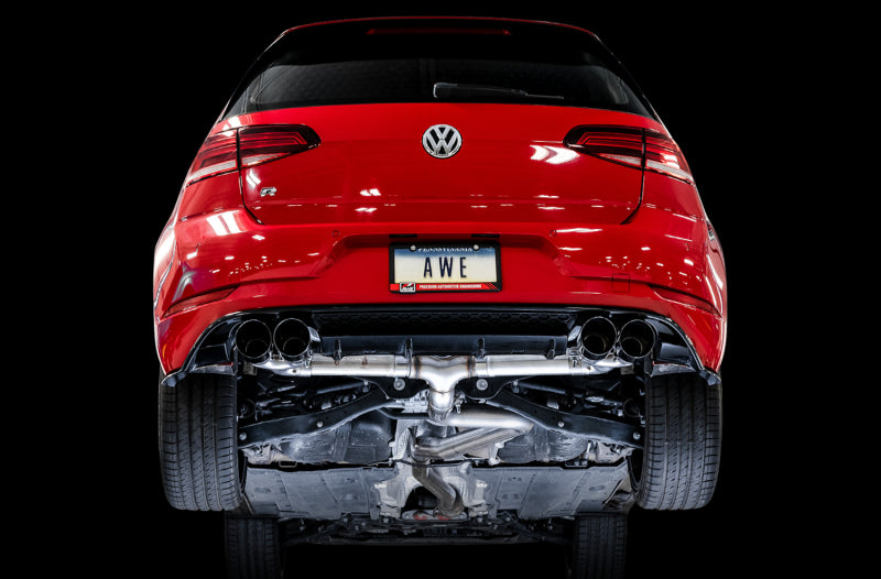AWE Tuning 15-17 Volkswagen Golf R MK7 Track Edition Exhaust - 3015-43140