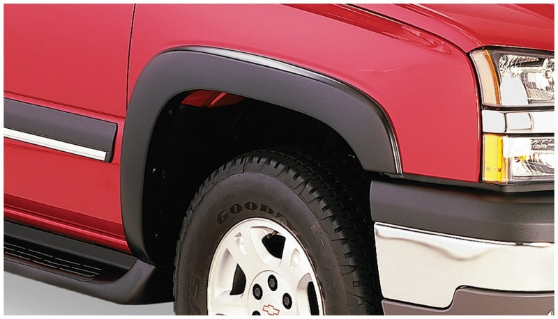 Bushwacker 07-13 Chevy Avalanche OE Style Flares 4pc - Black - 40933-02