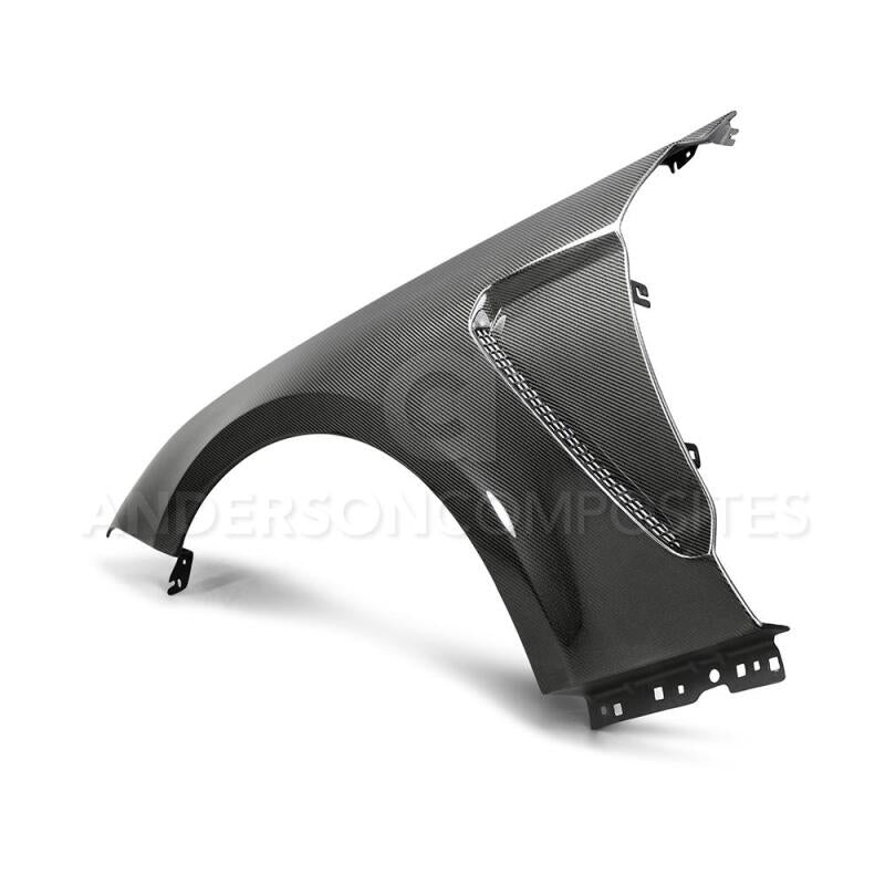 Anderson Composites 2018 Ford Mustang GT350 Style Carbon Fiber Fenders - AC-FF18FDMU-GR