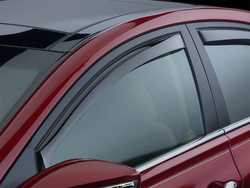 WeatherTech 05-13 Toyota Tacoma Regular Front Side Window Deflectors - - 80411