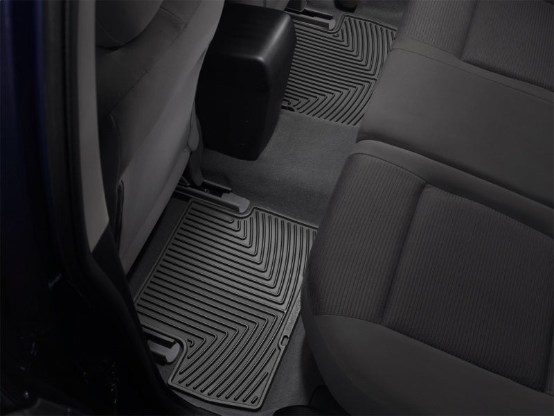 WeatherTech 06-11 Honda Civic Sedan Rear Rubber Mats - Black - W149