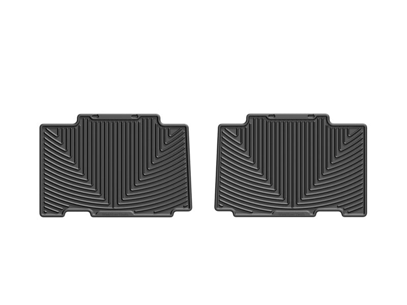 WeatherTech 13+ Toyota RAV4 Rear Rubber Mats - Black - W306