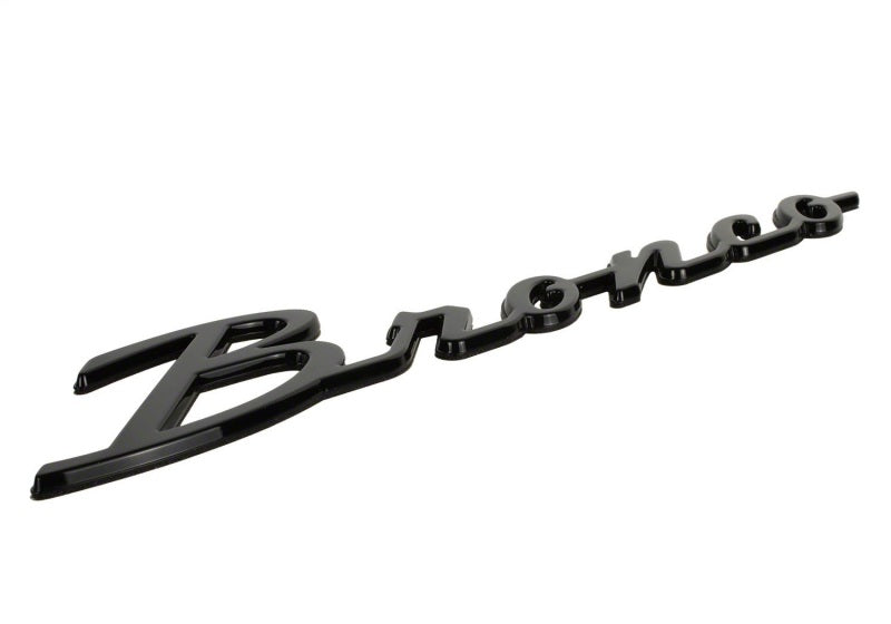 Ford Racing 21-24 Bronco Classic Script Fender Badge Kit - - M-1447-BSGS