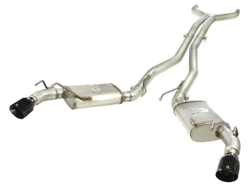 aFe MACHForce XP Exhaust 3in Stainless Stee CB/10-13 Chevy Camaro - 49-44039-B