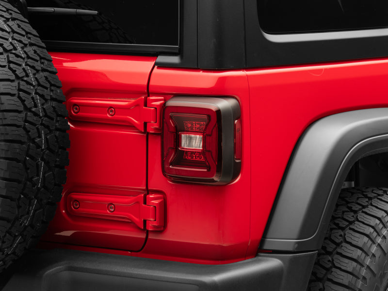 Raxiom 18-22 Jeep Wrangler JL LED Tail Lights- Black Housing - J132754-JL
