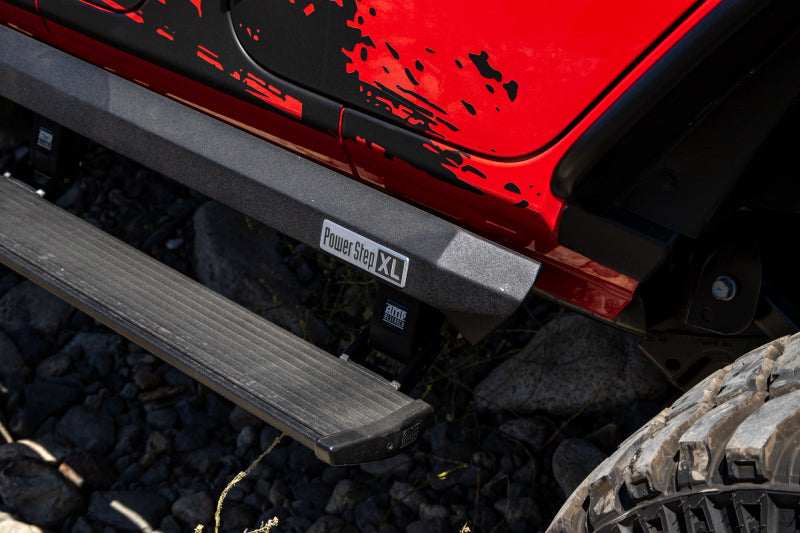 AMP Research 18-24 Jeep Wrangler JL 2DR PowerStep XL - - 77133-01A