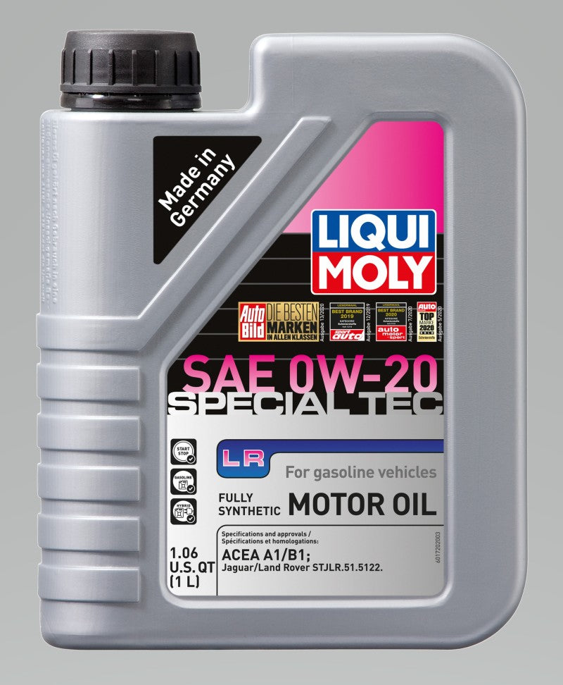 LIQUI MOLY 1L Special Tec LR Motor Oil SAE 0W20 - 20408 - 6/pkg