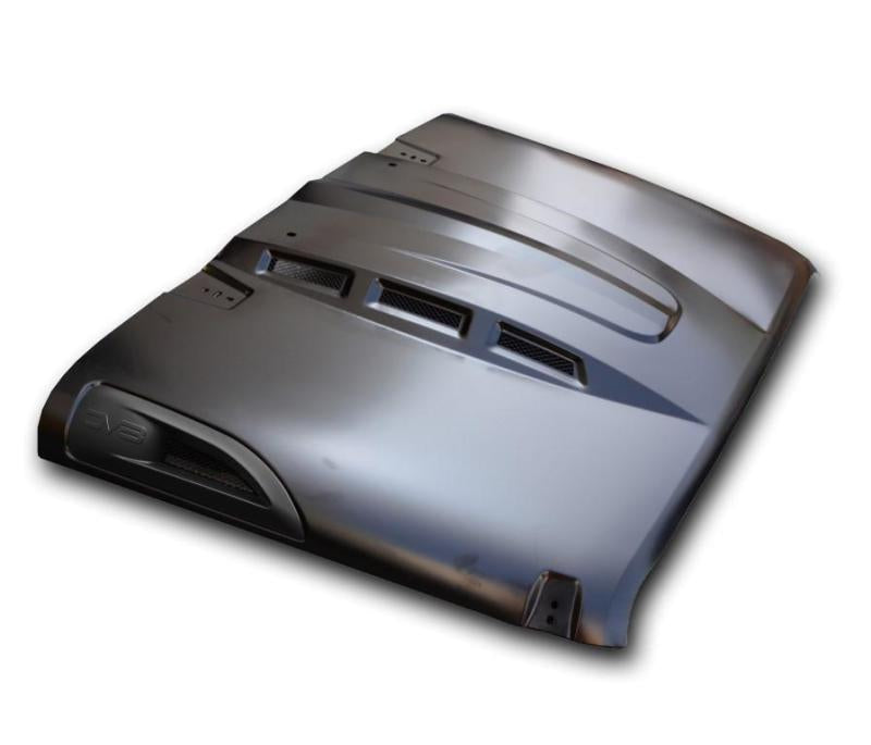 DV8 Offroad 07-18 Jeep Wrangler JK Metal Heat Dispersion Hood - HDMB07-02