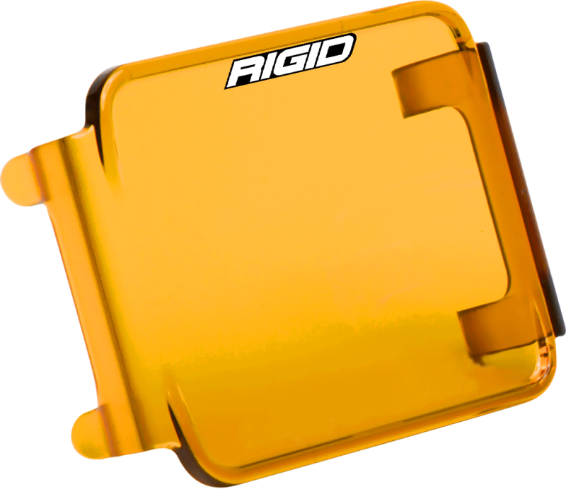 Rigid Industries Protective Polycarbonate Cover - Dually/D2 - Yellow - 201933