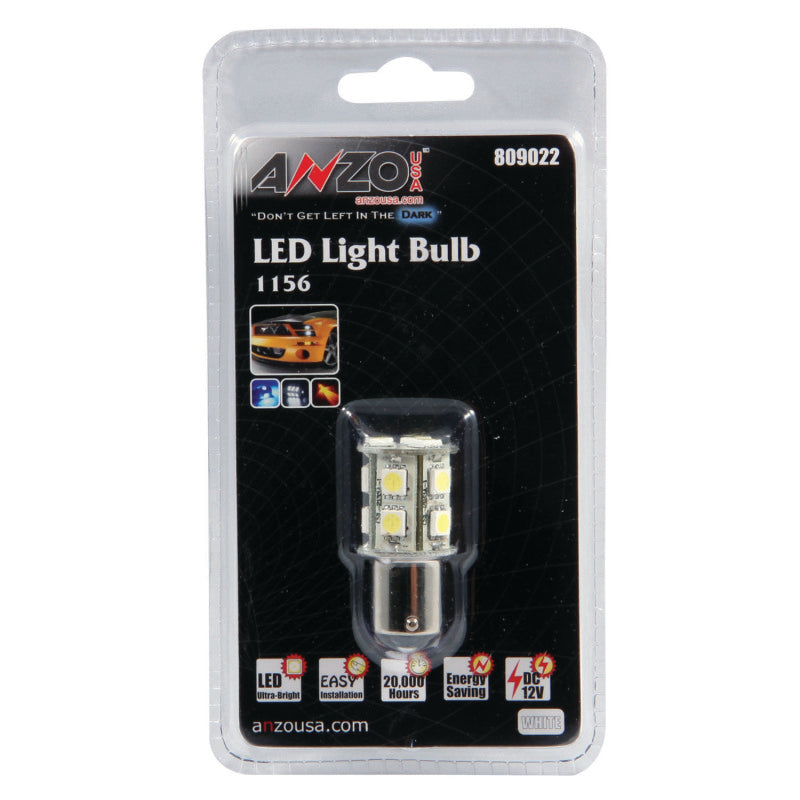 ANZO LED Bulbs Universal LED 1156 White - 13 LEDs - 809022