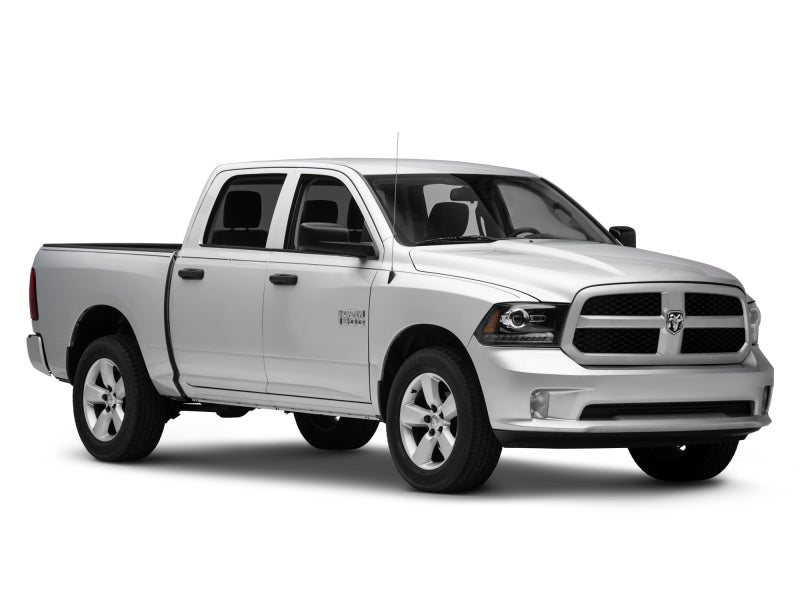 Raxiom 09-18 Dodge RAM 1500 LED Halo Headlights w/Switchback Turn - R111518