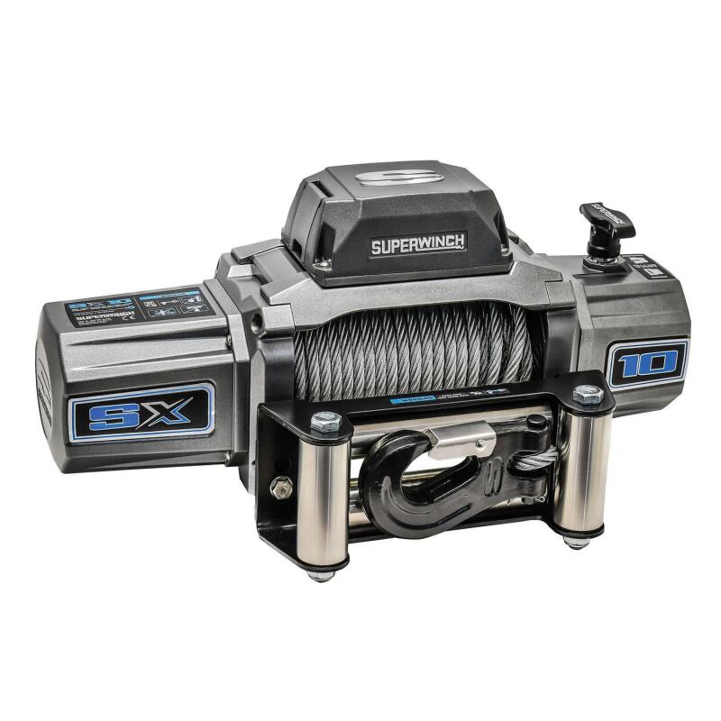 Superwinch 10000 LBS 12V DC 3/8in x 85ft Wire Rope - 1710200