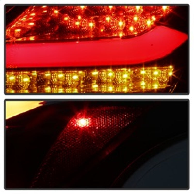 Spyder 12-14 Ford Focus 5DR LED Tail Lights - Black - 5085146