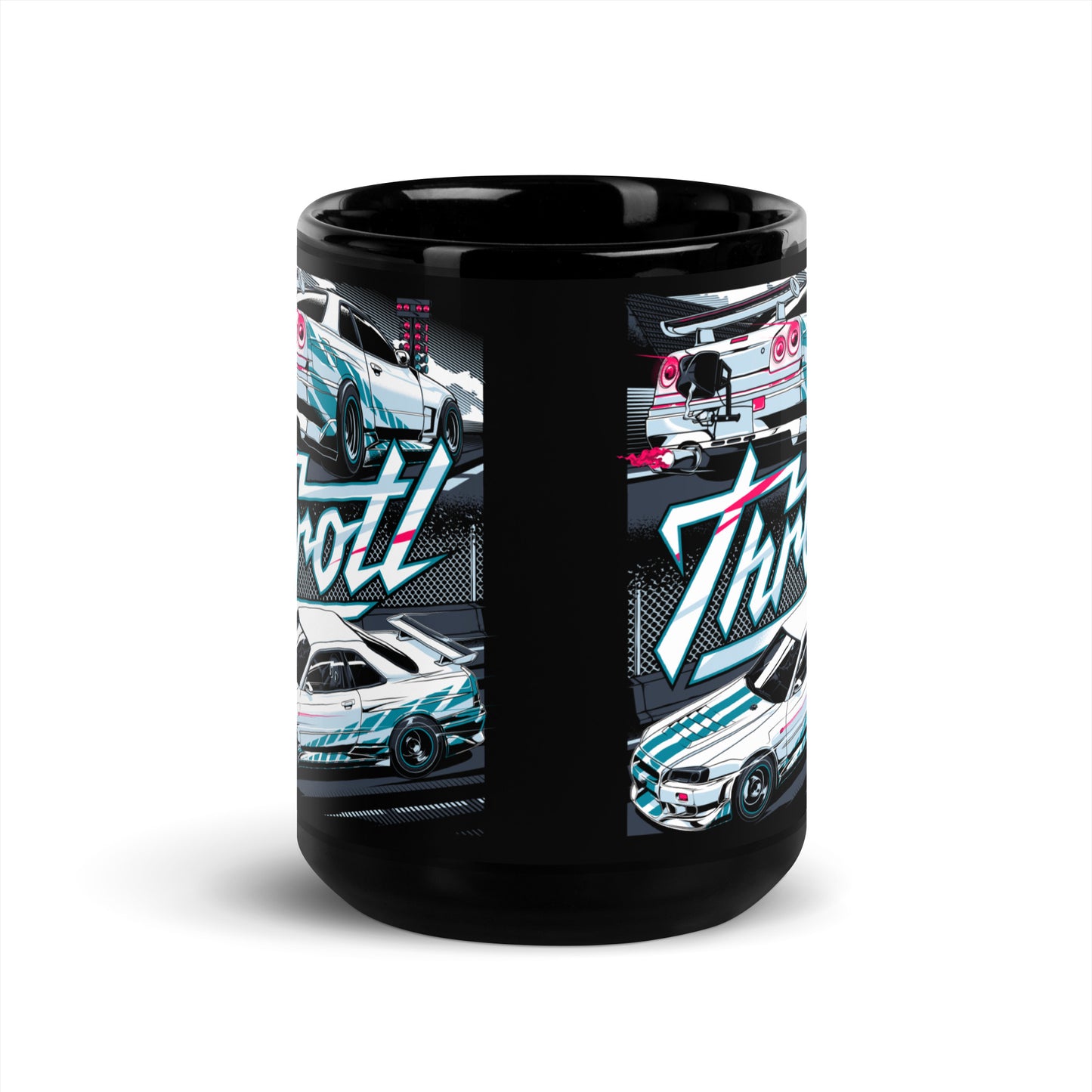 throtl R34 Skyline Large Coffee Mug