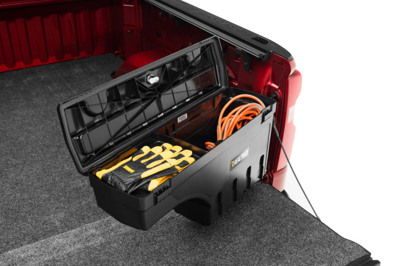 UnderCover 99-14 Ford F-150 Passengers Side Swing Case - Black - SC201P