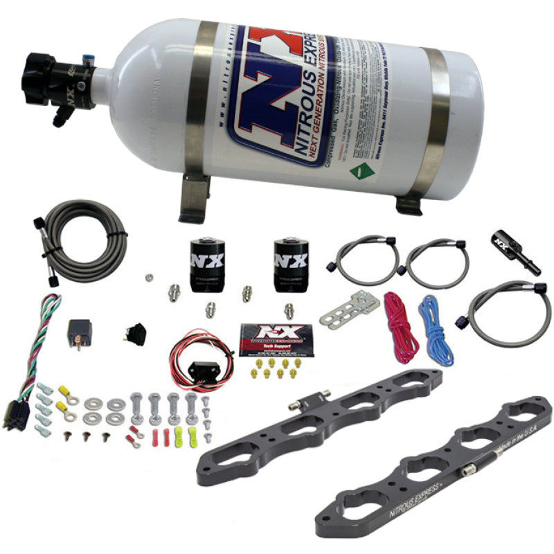 Nitrous Express Ford Coyote 5.0L V8 Nitrous Wet Port Plate - 20956-10
