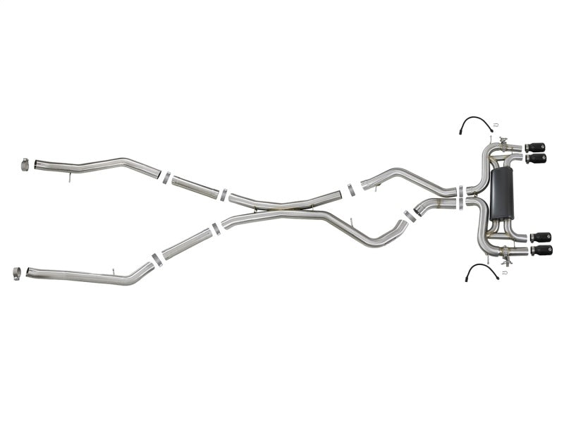 aFe MACH Force-Xp 3.5in. 304 SS C/B Exhaust System 15-18 - 49-36341-B